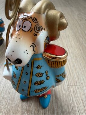 Goebel Adam & Ziege Aries Ram Zodiac Porcelain Shaker Germany Vintage